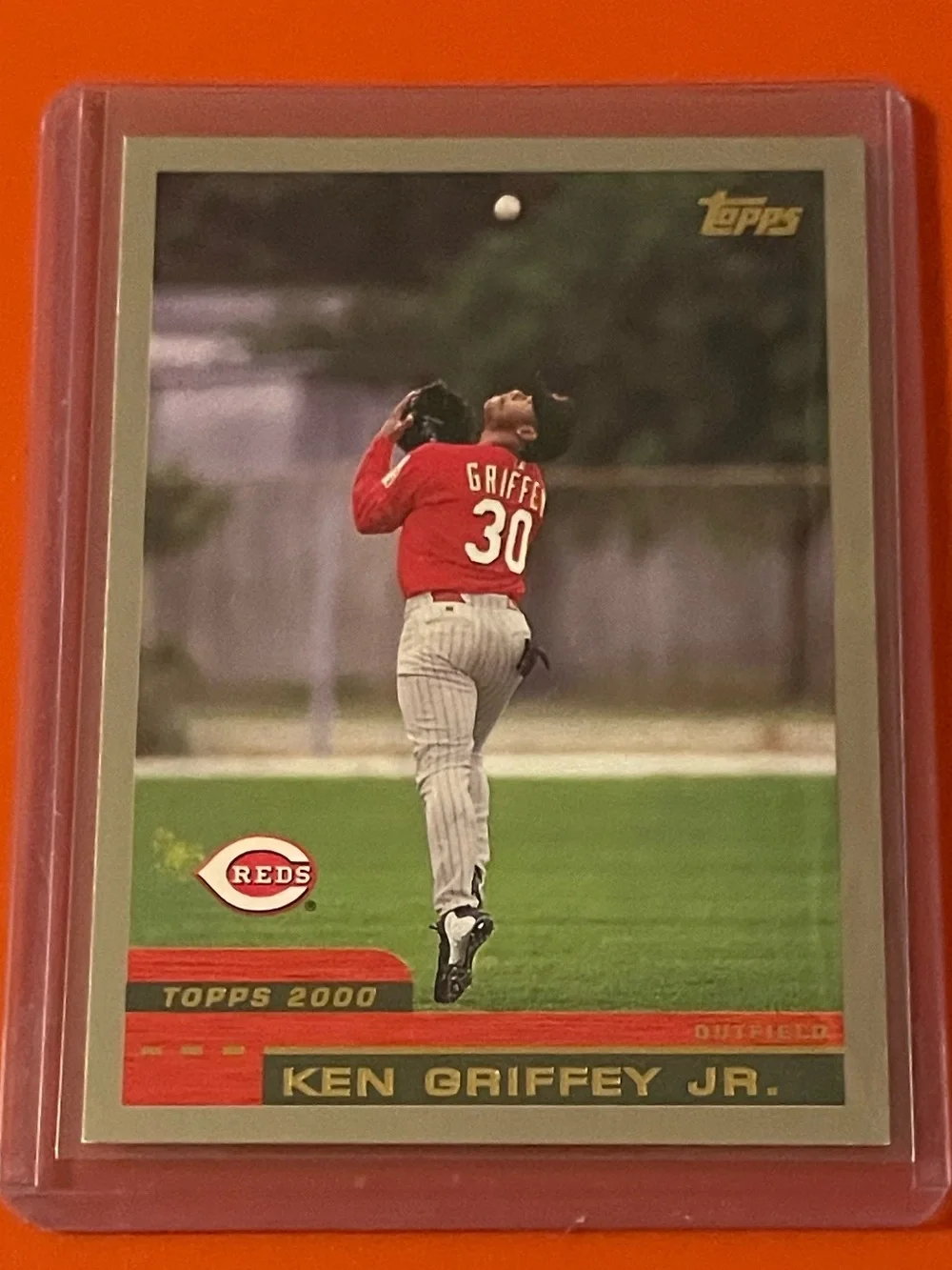 Ken Griffey Jr. #400 2000 Topps Baseball Trading Card